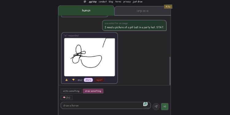 Παίξε τον ρόλο του chatbot σε ένα ξεκαρδιστικό online παιχνίδι